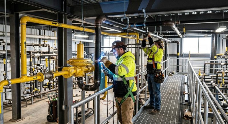 Commercial Gas Line Repair in Fredericksburg, VA