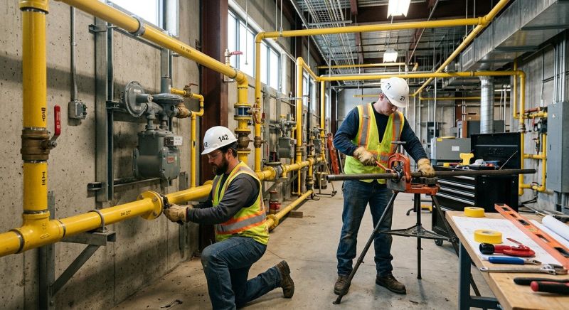 Commercial Gas Line Repair in San Antonio, TX