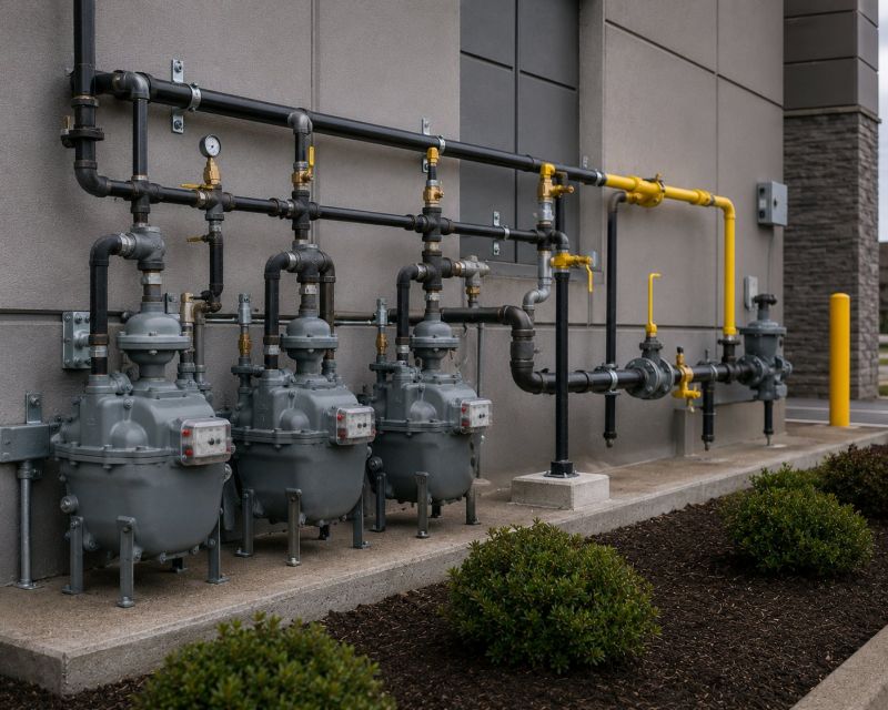 Commercial Gas Line Service in Austin, TX