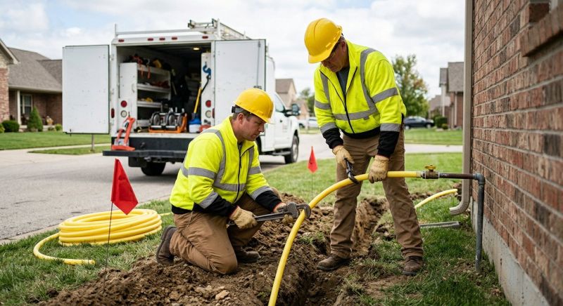 Gas Line Moving Service in Annapolis, MD