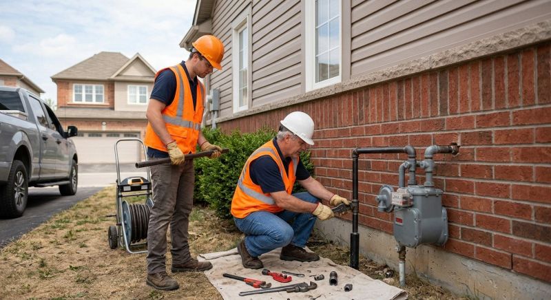 Gas Pipe Installation in Annapolis, MD