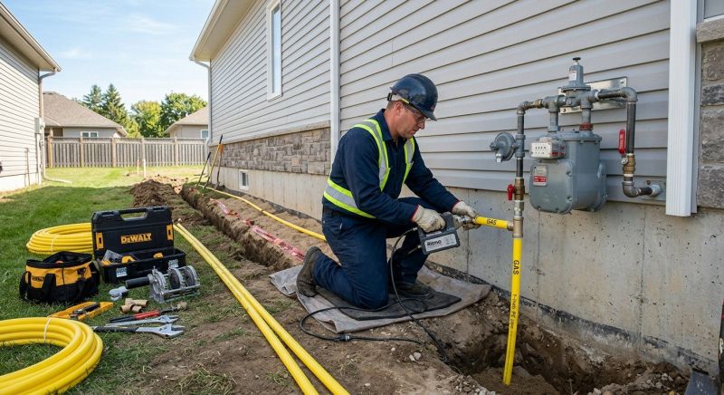 Natural Gas Line Installation in Kansas City, MO