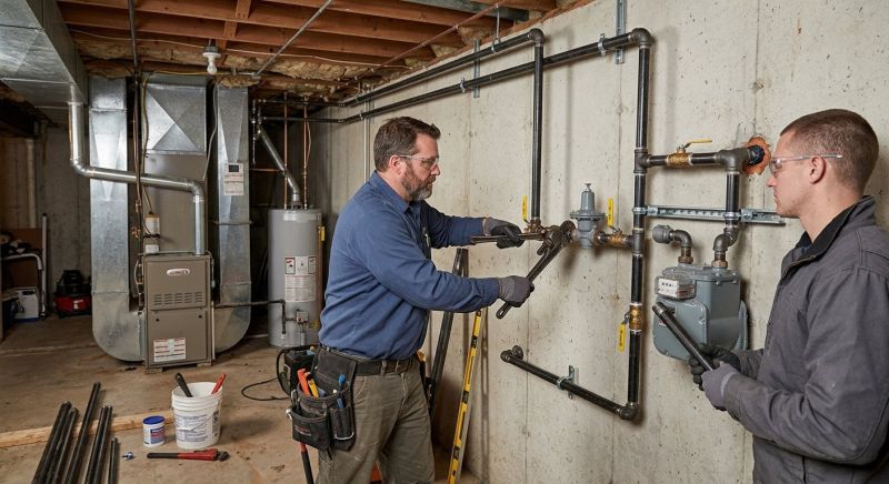 Residential Gas Piping in Kansas City, MO